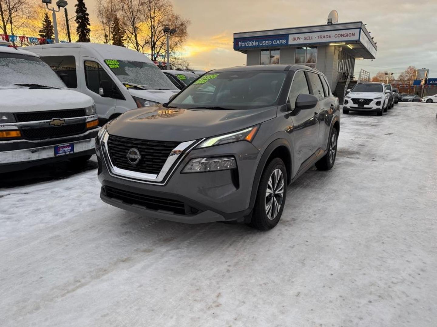 2023 GRAY NISSAN ROGUE SV (5N1BT3BB6PC) with an 1.5L engine, Continuously Variable transmission, located at 929 East 8th Ave, Anchorage, AK, 99501, (907) 274-2277, 61.214783, -149.866074 - Photo#0