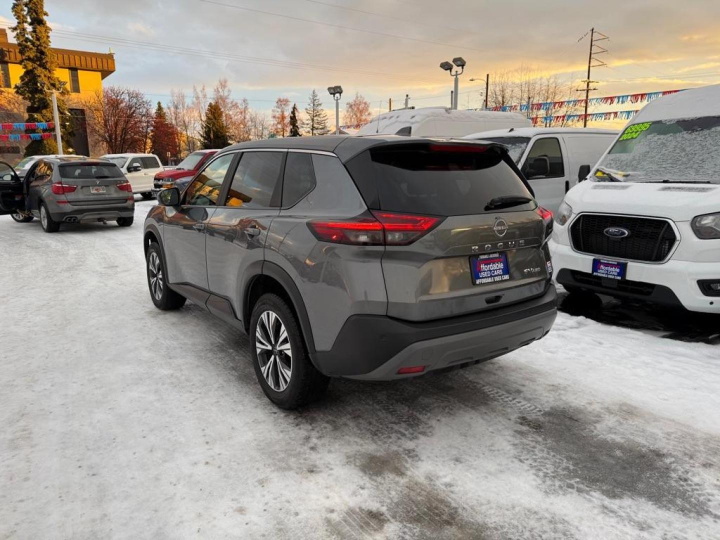 2023 GRAY NISSAN ROGUE SV (5N1BT3BB6PC) with an 1.5L engine, Continuously Variable transmission, located at 929 East 8th Ave, Anchorage, AK, 99501, (907) 274-2277, 61.214783, -149.866074 - Photo#2