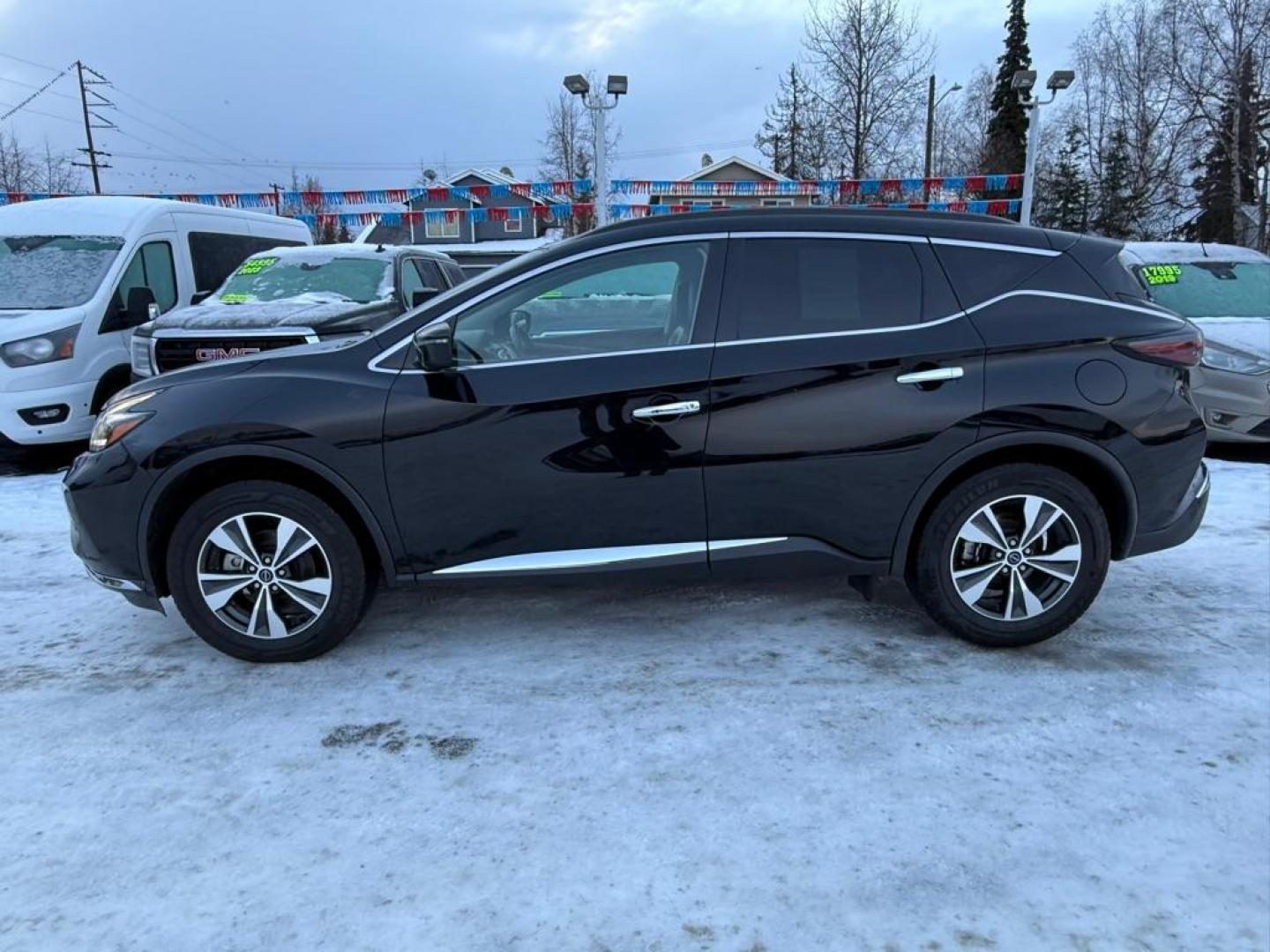 2023 BLACK NISSAN MURANO SV (5N1AZ2BS3PC) with an 3.5L engine, Automatic transmission, located at 929 East 8th Ave, Anchorage, AK, 99501, (907) 274-2277, 61.214783, -149.866074 - Photo#1
