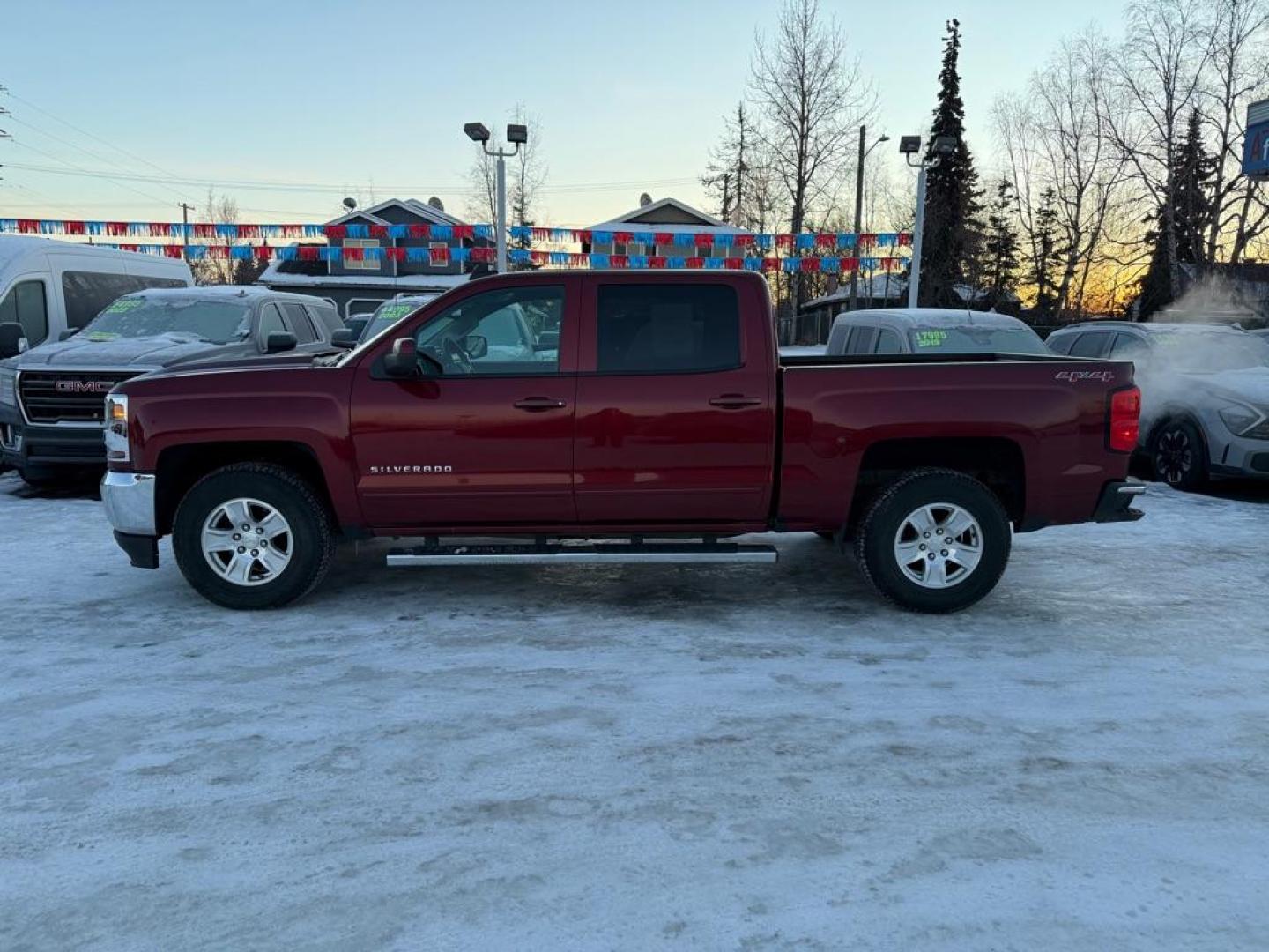 2017 MAROON CHEVROLET SILVERADO 1500 LT (3GCUKREC1HG) with an 5.3L engine, Automatic transmission, located at 929 East 8th Ave, Anchorage, AK, 99501, (907) 274-2277, 61.214783, -149.866074 - Photo#1