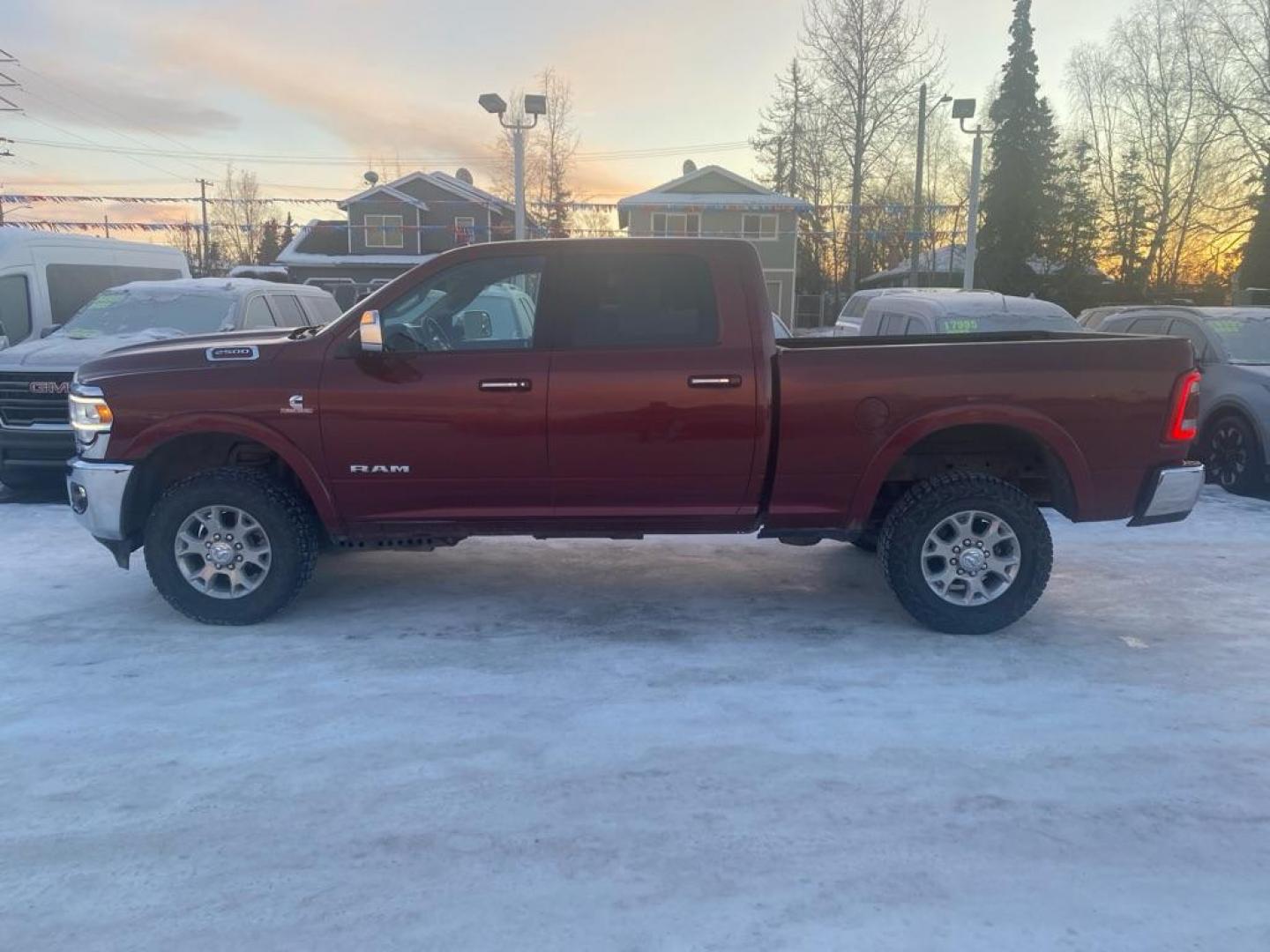 2022 MAROON RAM 2500 LARAMIE (3C6UR5FL2NG) with an 6.7L engine, Automatic transmission, located at 929 East 8th Ave, Anchorage, AK, 99501, (907) 274-2277, 61.214783, -149.866074 - Photo#1