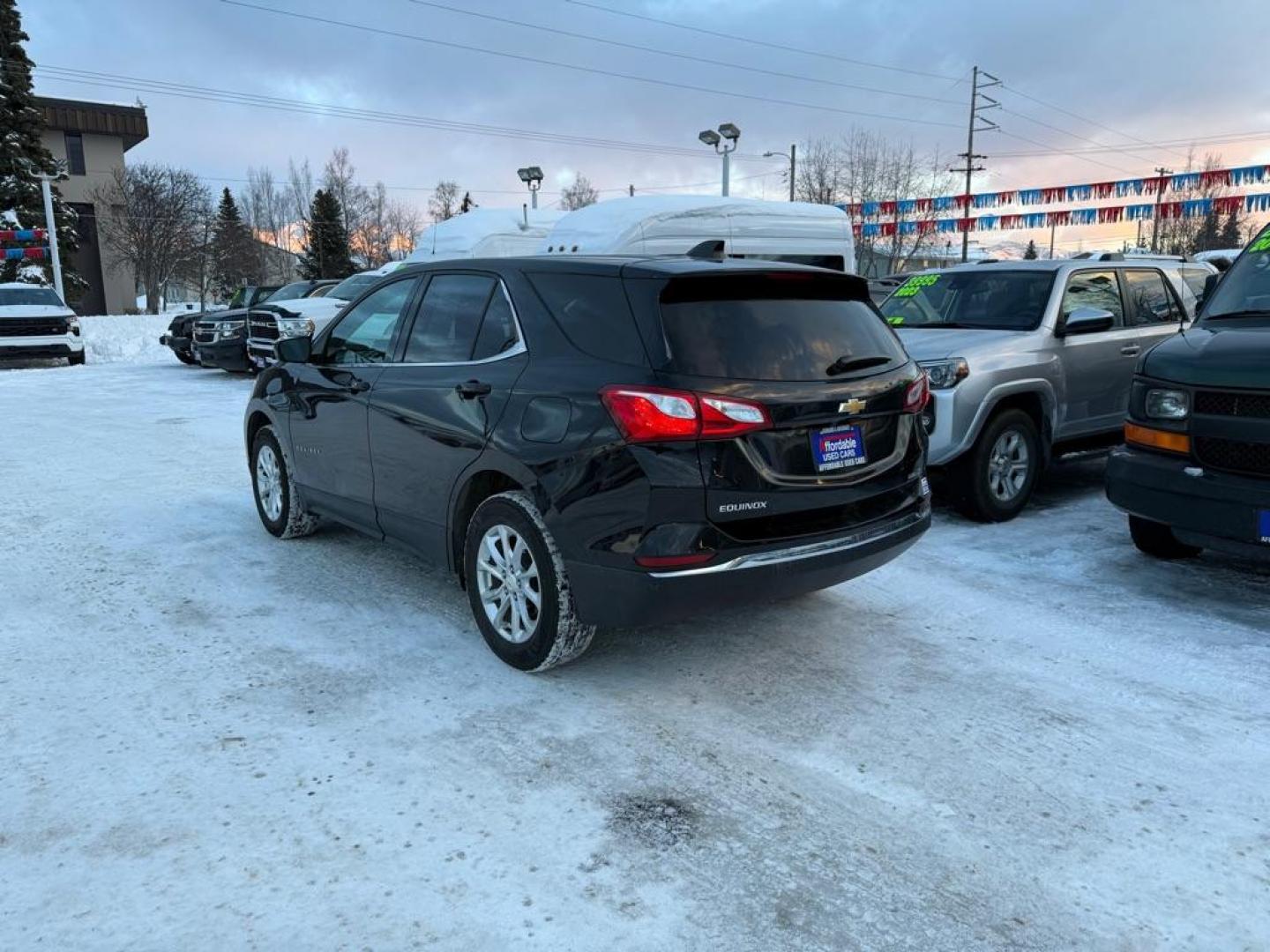 2020 BLACK CHEVROLET EQUINOX LT (2GNAXTEV8L6) with an 1.5L engine, Automatic transmission, located at 929 East 8th Ave, Anchorage, AK, 99501, (907) 274-2277, 61.214783, -149.866074 - Photo#2