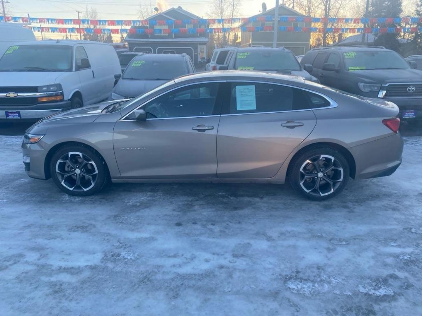 2023 GRAY CHEVROLET MALIBU LT LT (1G1ZD5ST5PF) with an 1.5L engine, Continuously Variable transmission, located at 929 East 8th Ave, Anchorage, AK, 99501, (907) 274-2277, 61.214783, -149.866074 - Photo#1