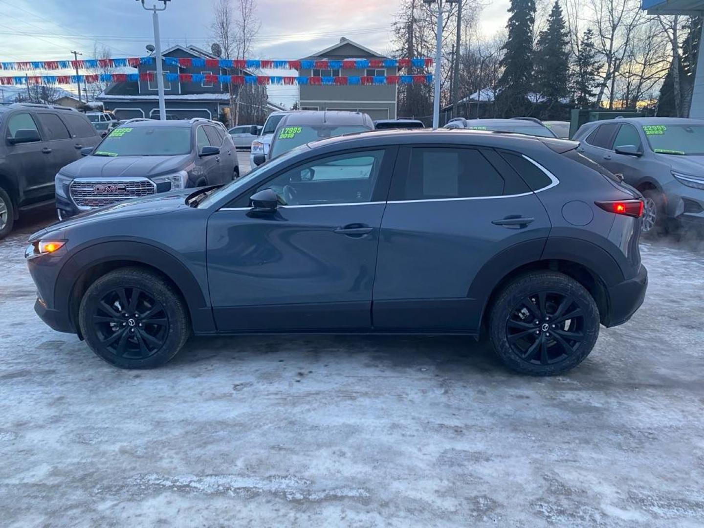 2024 GRAY MAZDA CX-30 CARBON (3MVDMBCM7RM) with an 2.5L engine, Automatic transmission, located at 929 East 8th Ave, Anchorage, AK, 99501, (907) 274-2277, 61.214783, -149.866074 - Photo#1