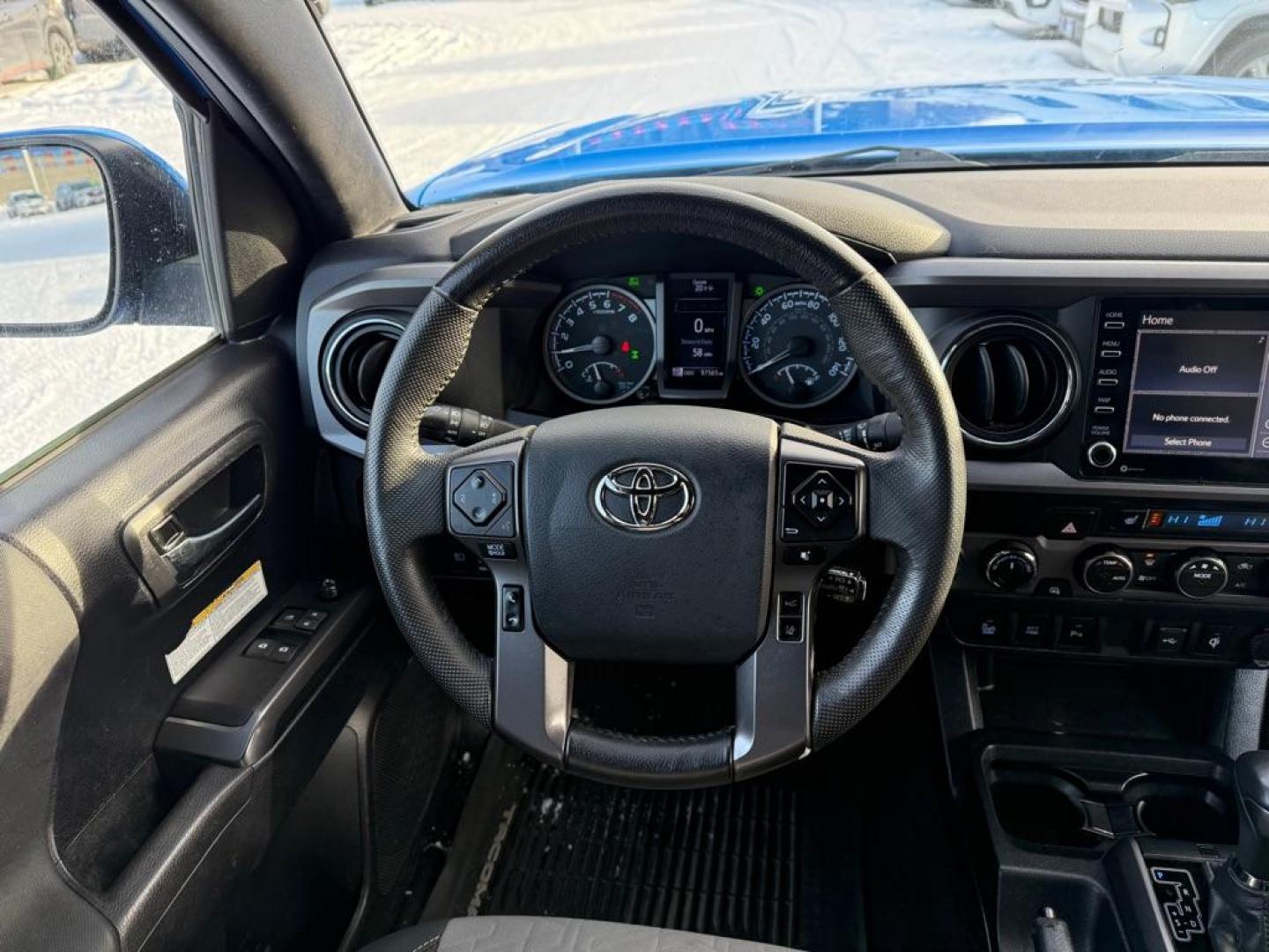 2020 BLUE TOYOTA TACOMA ACCESS CAB (5TFSZ5AN9LX) with an 3.5L engine, Automatic transmission, located at 929 East 8th Ave, Anchorage, AK, 99501, (907) 274-2277, 61.214783, -149.866074 - Photo#5