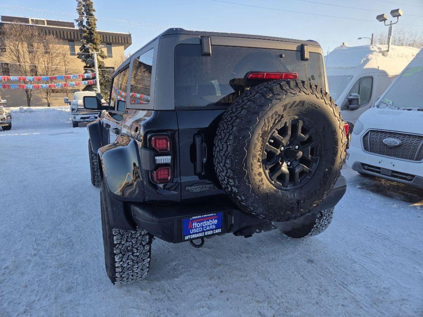 2024 BLACK FORD BRONCO RAPTOR (1FMEE0RR8RL) with an 3.0L engine, Automatic transmission, located at 929 East 8th Ave, Anchorage, AK, 99501, (907) 274-2277, 61.214783, -149.866074 - Photo#2