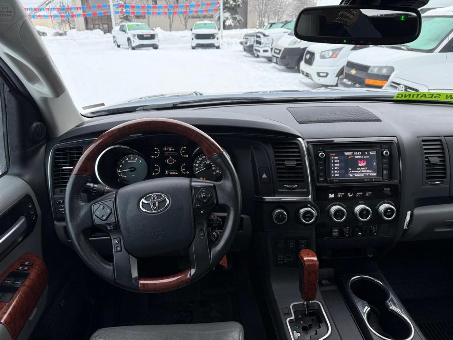 2019 BLUE TOYOTA SEQUOIA PLATINUM (5TDDY5G12KS) with an 5.7L engine, Automatic transmission, located at 929 East 8th Ave, Anchorage, AK, 99501, (907) 274-2277, 61.214783, -149.866074 - Photo#4