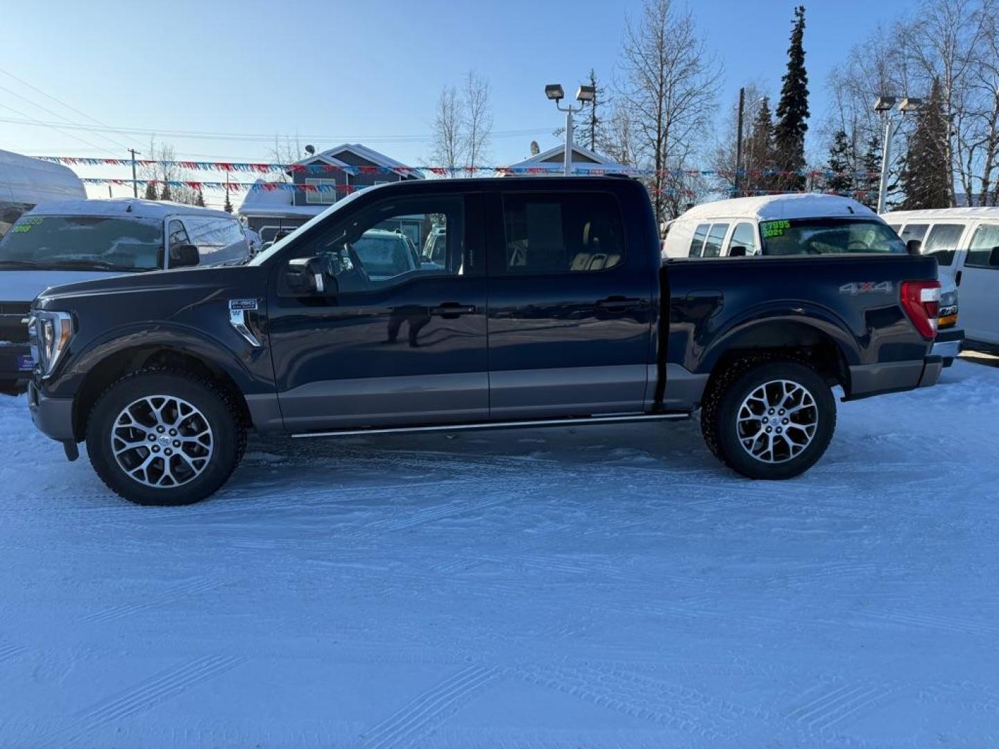 2023 BLUE FORD F150 KING RANCH SUPERCREW (1FTFW1E81PF) with an 3.5L engine, Automatic transmission, located at 929 East 8th Ave, Anchorage, AK, 99501, (907) 274-2277, 61.214783, -149.866074 - Photo#1