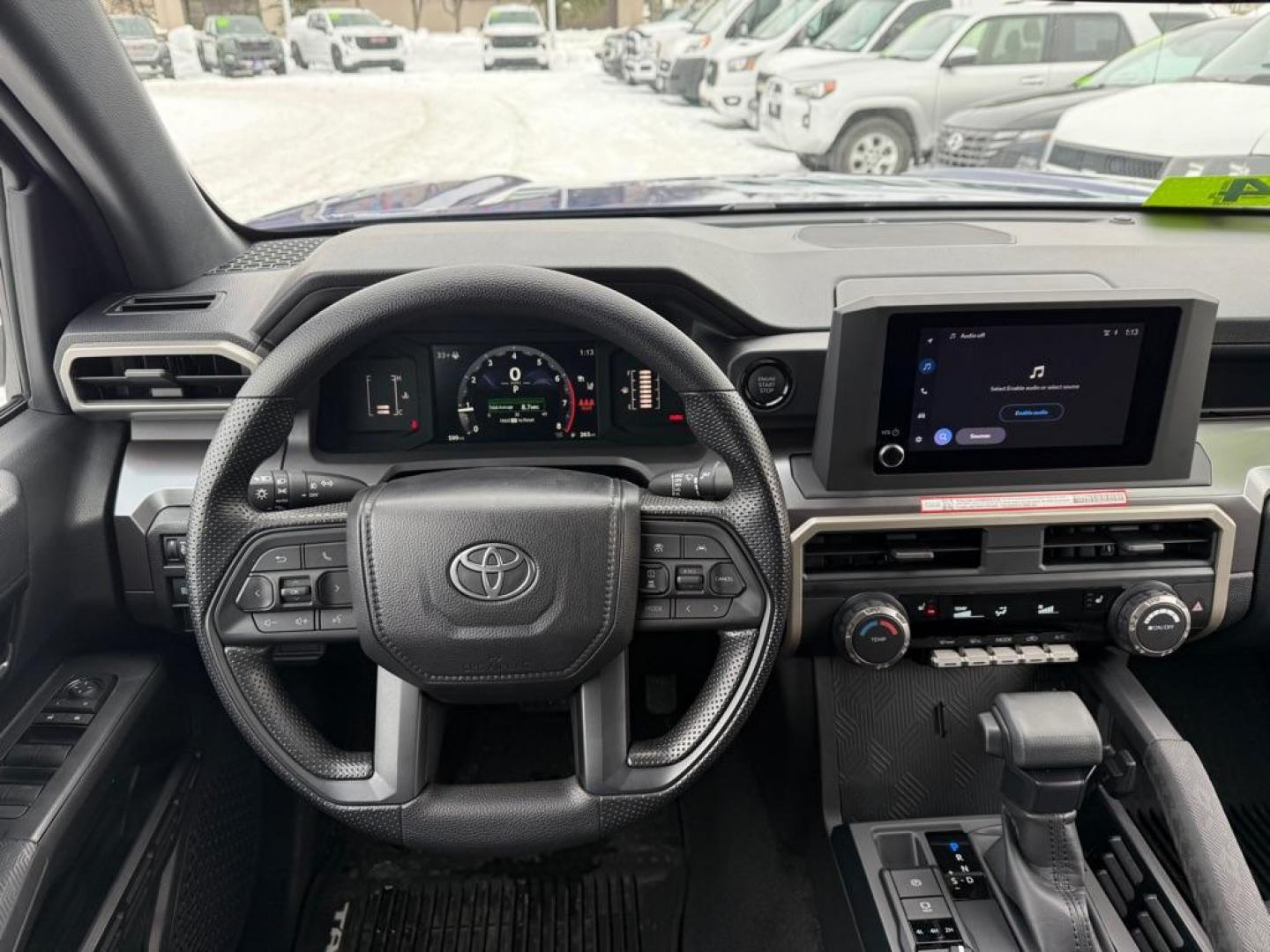 2025 BLUE TOYOTA TACOMA DOUBLE CAB LB (3TMLB5JN1SM) with an 2.4L engine, Automatic transmission, located at 929 East 8th Ave, Anchorage, AK, 99501, (907) 274-2277, 61.214783, -149.866074 - Photo#4