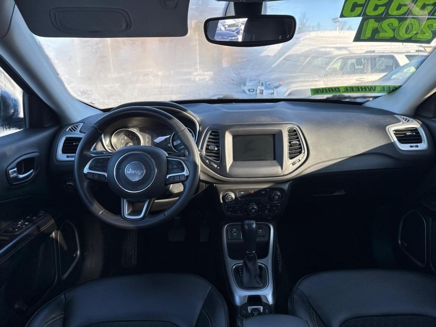 2021 BLUE JEEP COMPASS LATITUDE (3C4NJCBB3MT) with an 2.4L engine, Automatic transmission, located at 929 East 8th Ave, Anchorage, AK, 99501, (907) 274-2277, 61.214783, -149.866074 - Photo#4