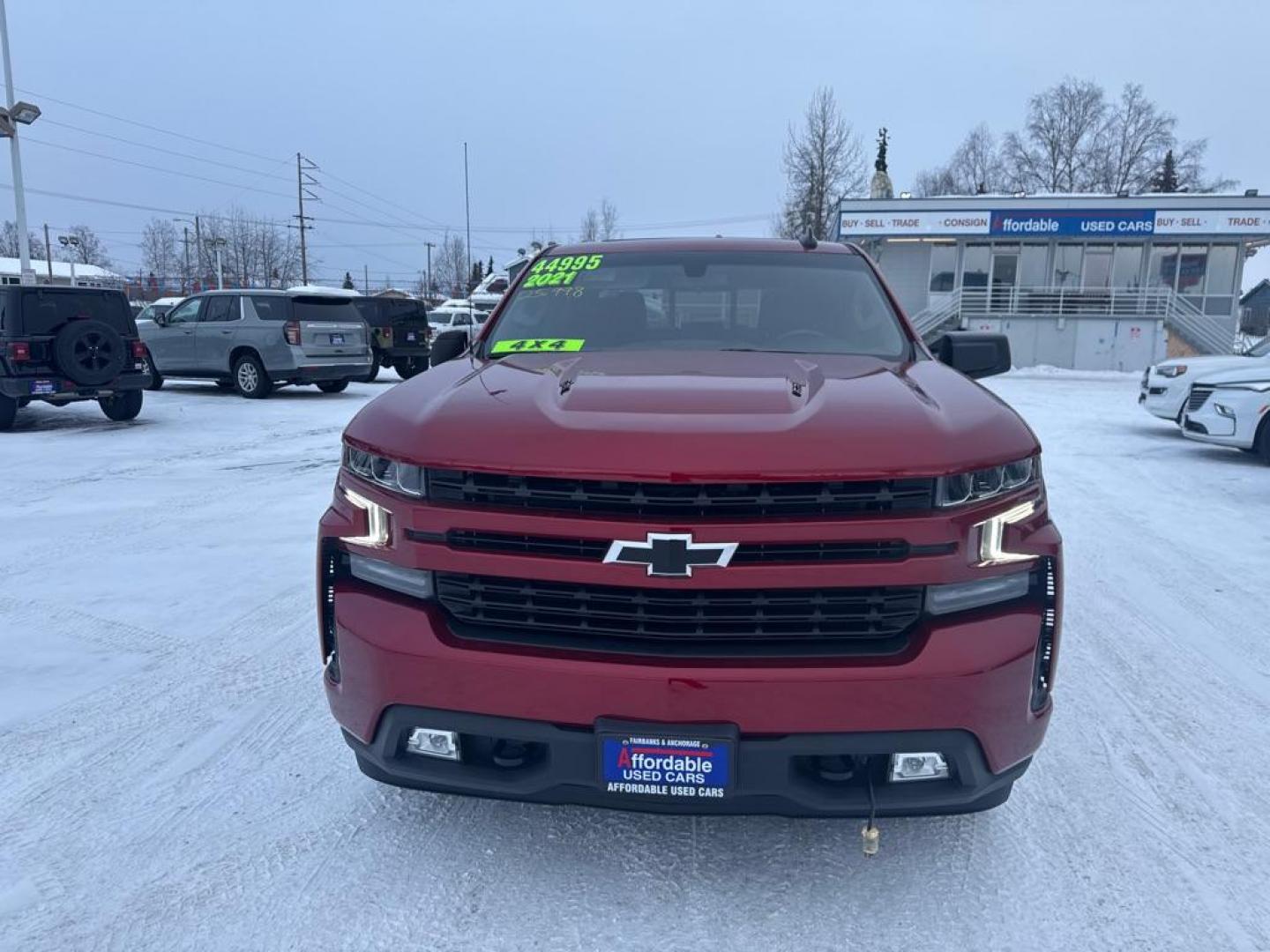 2021 MAROON CHEVROLET SILVERADO 1500 RST (3GCUYEEL9MG) with an 6.2L engine, Automatic transmission, located at 929 East 8th Ave, Anchorage, AK, 99501, (907) 274-2277, 61.214783, -149.866074 - Photo#0