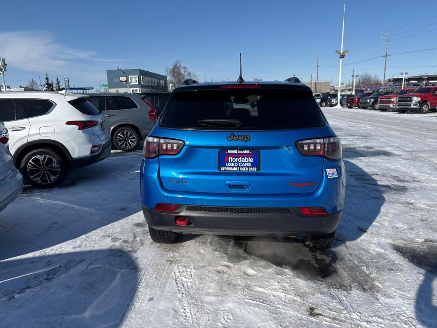 2023 BLUE JEEP COMPASS TRAILHAWK (3C4NJDDN8PT) with an 2.0L engine, Automatic transmission, located at 929 East 8th Ave, Anchorage, AK, 99501, (907) 274-2277, 61.214783, -149.866074 - Photo#0