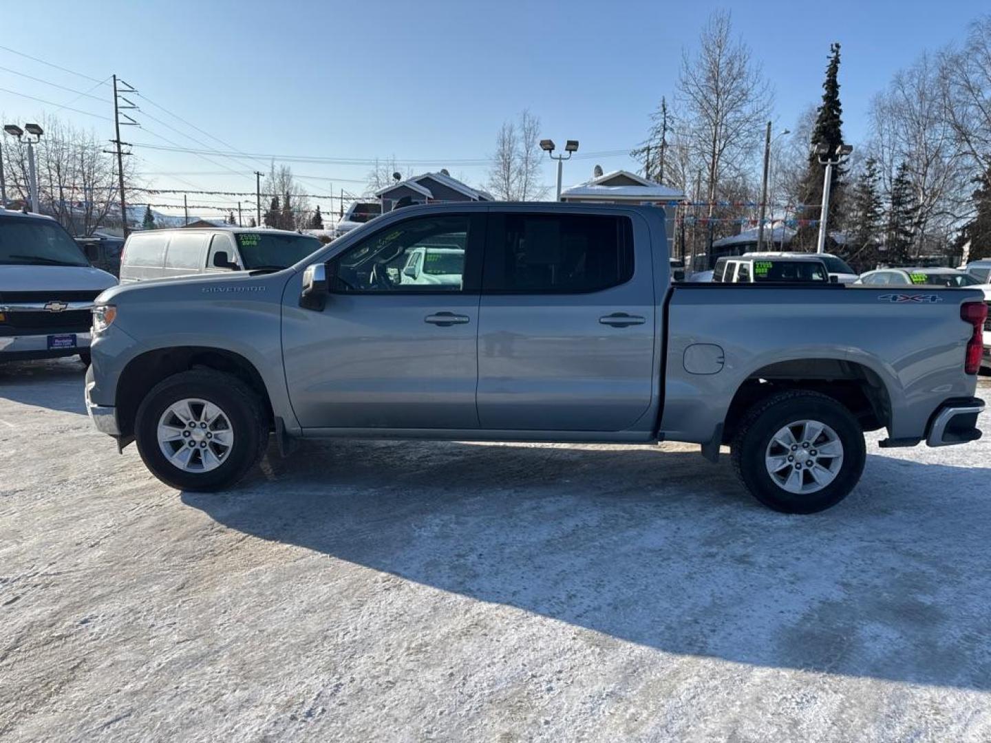 2025 GRAY CHEVROLET SILVERADO 1500 LT (2GCUKDED2S1) with an 5.3L engine, Automatic transmission, located at 929 East 8th Ave, Anchorage, AK, 99501, (907) 274-2277, 61.214783, -149.866074 - Photo#1
