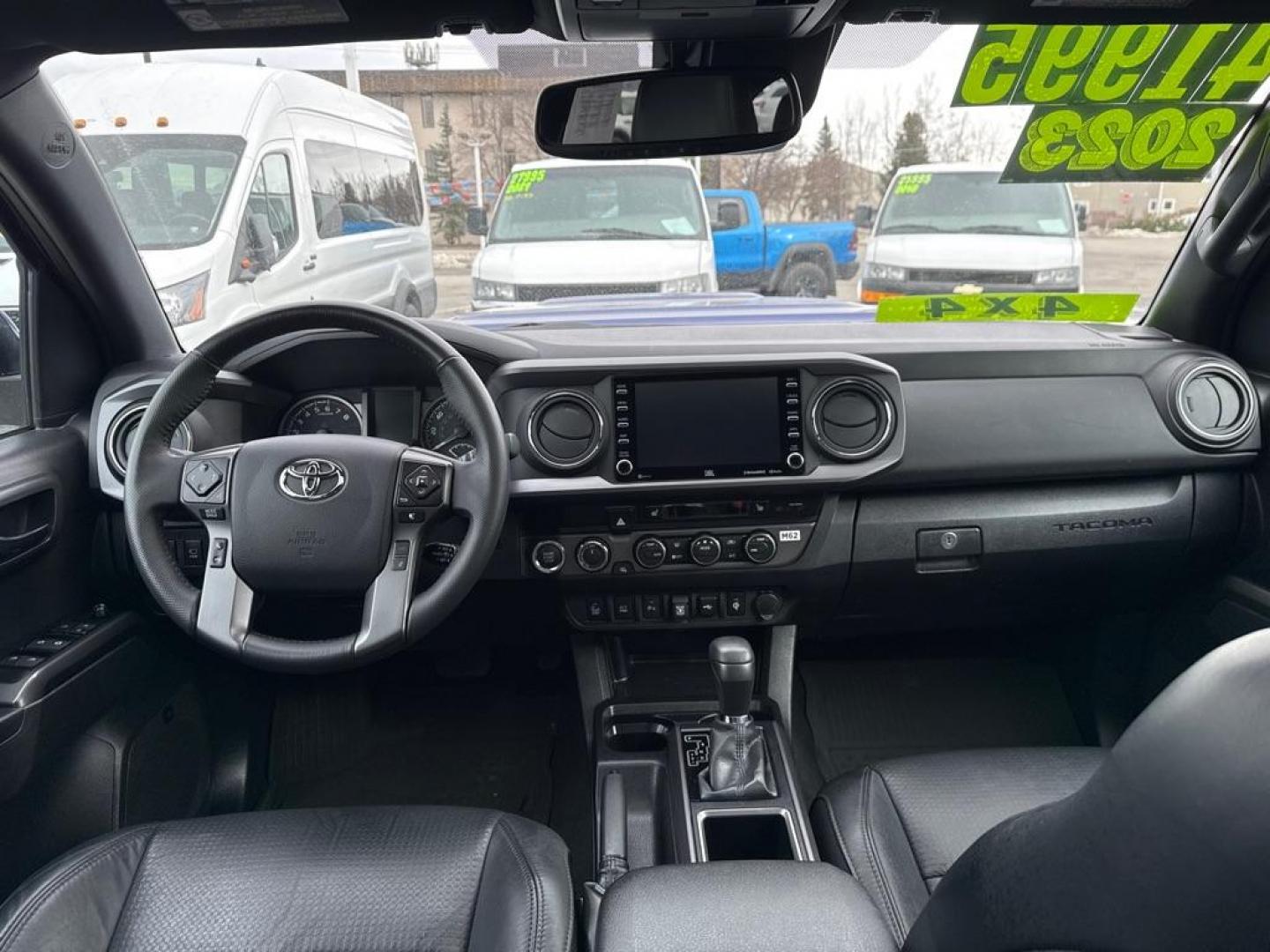 2023 BLUE TOYOTA TACOMA DOUBLE CAB (3TMDZ5BNXPM) with an 3.5L engine, Automatic transmission, located at 929 East 8th Ave, Anchorage, AK, 99501, (907) 274-2277, 61.214783, -149.866074 - Photo#4