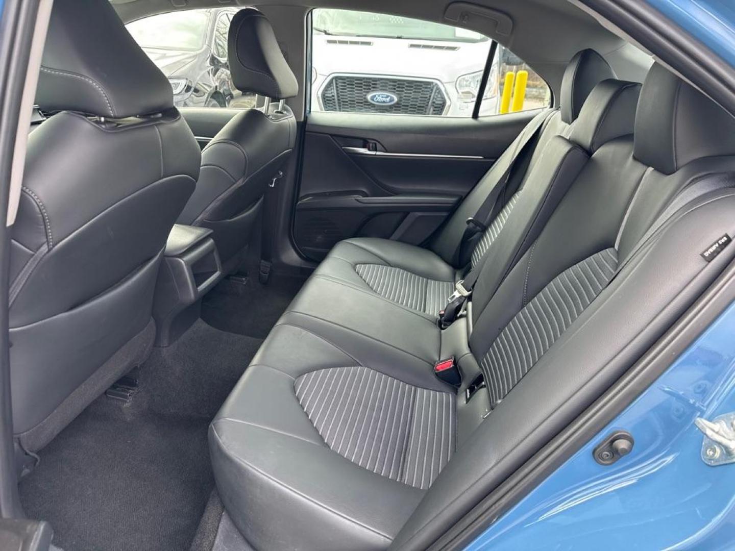 2024 BLUE TOYOTA CAMRY SE SE NIGHT SHADE (4T1G11AK9RU) with an 2.5L engine, Automatic transmission, located at 929 East 8th Ave, Anchorage, AK, 99501, (907) 274-2277, 61.214783, -149.866074 - Photo#3