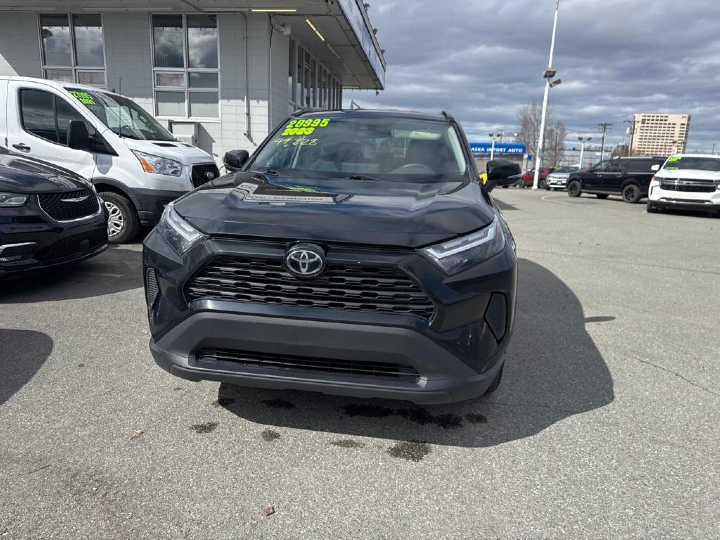2023 BLACK TOYOTA RAV4 XLE XLE (2T3W1RFVXPW) with an 2.5L engine, Automatic transmission, located at 929 East 8th Ave, Anchorage, AK, 99501, (907) 274-2277, 61.214783, -149.866074 - Photo#0