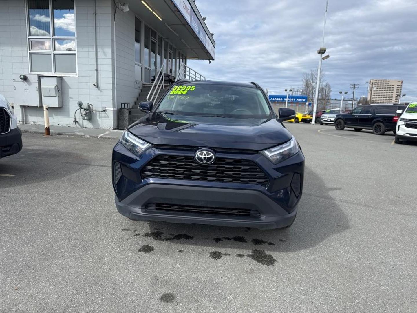 2024 BLUE TOYOTA RAV4 XLE XLE (2T3P1RFV0RW) with an 2.5L engine, Automatic transmission, located at 929 East 8th Ave, Anchorage, AK, 99501, (907) 274-2277, 61.214783, -149.866074 - Photo#0