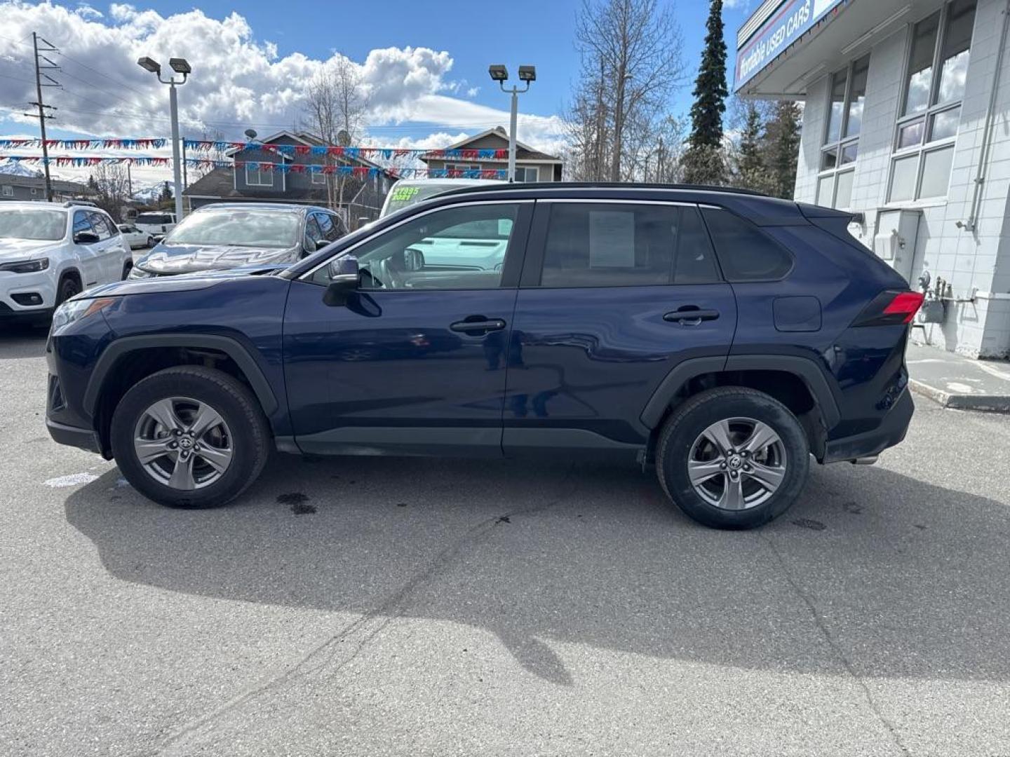 2024 BLUE TOYOTA RAV4 XLE XLE (2T3P1RFV0RW) with an 2.5L engine, Automatic transmission, located at 929 East 8th Ave, Anchorage, AK, 99501, (907) 274-2277, 61.214783, -149.866074 - Photo#1