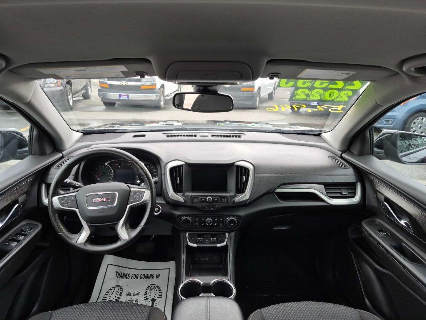 2022 BLACK GMC TERRAIN SLE SLE (3GKALTEV0NL) with an 1.5L engine, Automatic transmission, located at 929 East 8th Ave, Anchorage, AK, 99501, (907) 274-2277, 61.214783, -149.866074 - Photo#4