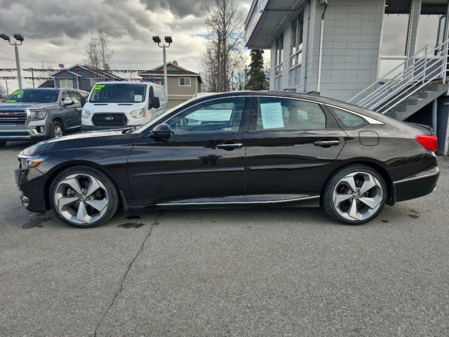 2018 BROWN HONDA ACCORD TOURING (1HGCV1F94JA) with an 1.5L engine, Continuously Variable transmission, located at 929 East 8th Ave, Anchorage, AK, 99501, (907) 274-2277, 61.214783, -149.866074 - Photo#1