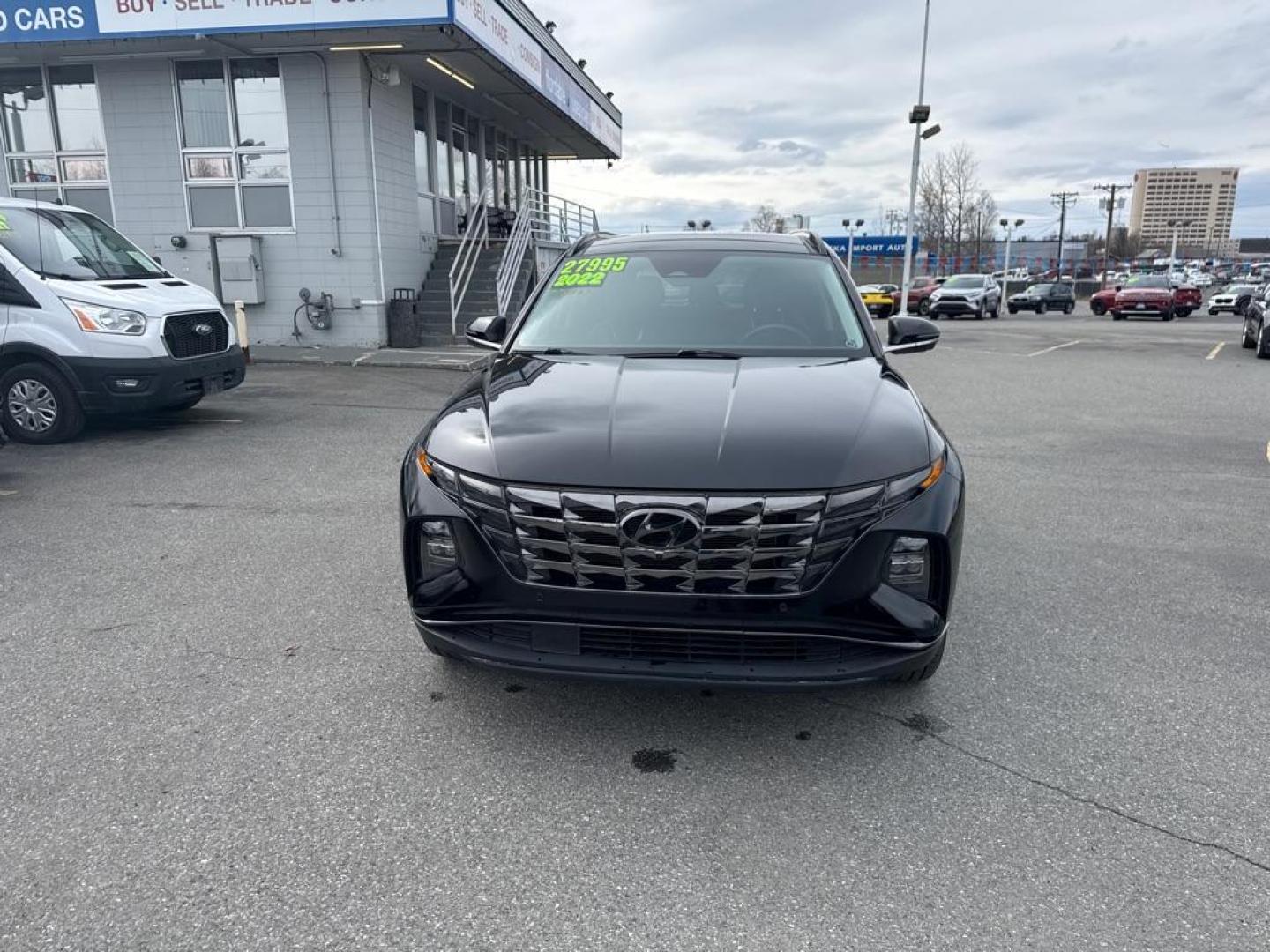 2022 BLACK HYUNDAI TUCSON LMTD LIMITED (5NMJECAE8NH) with an 2.5L engine, Automatic transmission, located at 929 East 8th Ave, Anchorage, AK, 99501, (907) 274-2277, 61.214783, -149.866074 - Photo#0