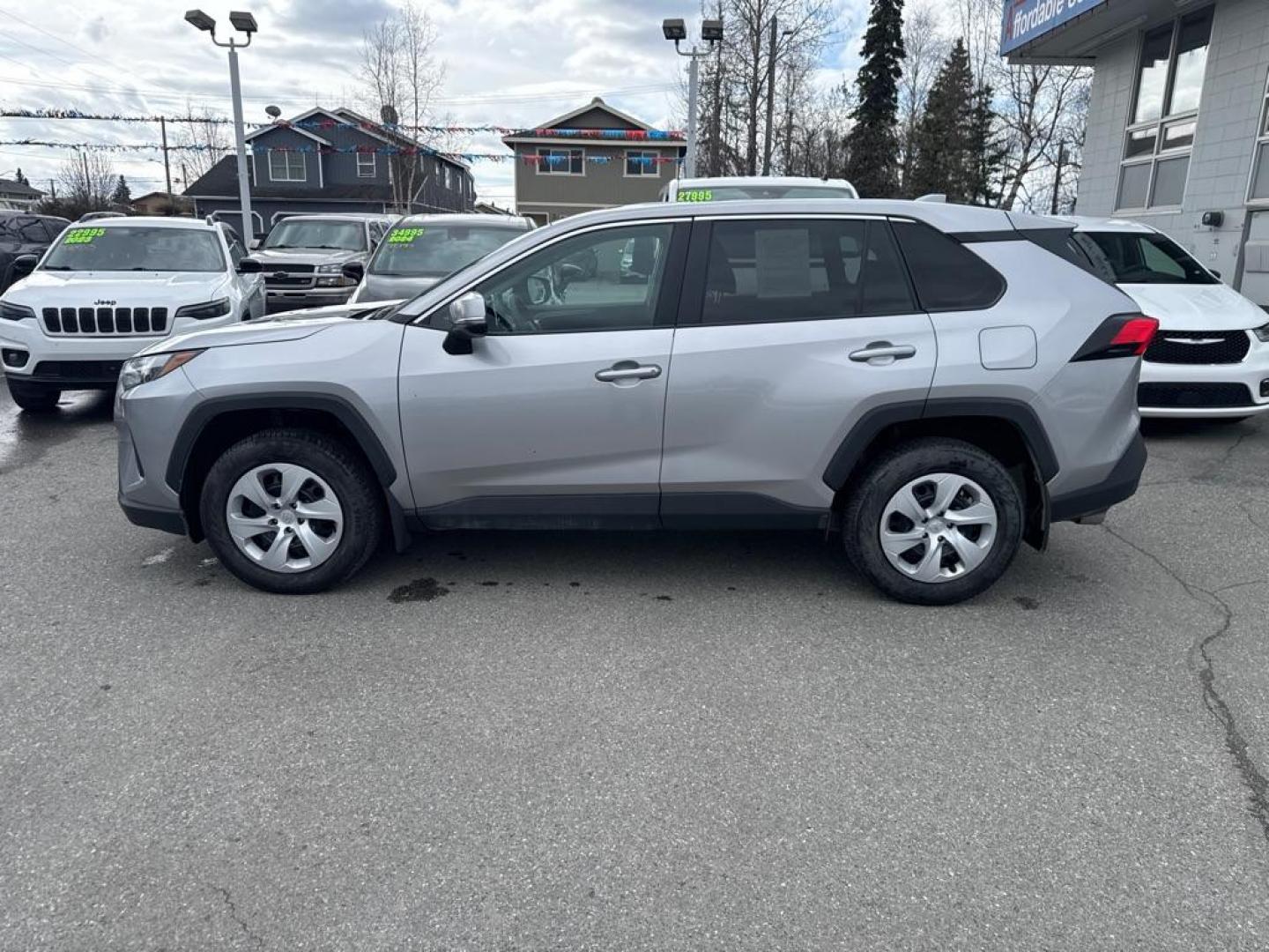 2024 SILVER TOYOTA RAV4 LE LE (2T3G1RFV7RC) with an 2.5L engine, Automatic transmission, located at 929 East 8th Ave, Anchorage, AK, 99501, (907) 274-2277, 61.214783, -149.866074 - Photo#1