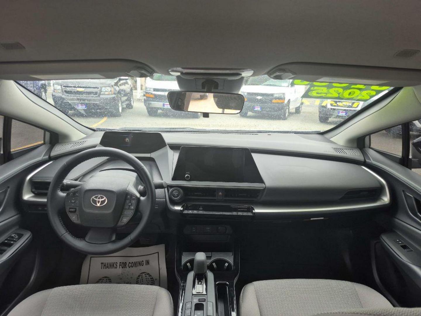 2025 SILVER TOYOTA PRIUS LE (JTDADABU6S3) with an 2.0L engine, Continuously Variable transmission, located at 929 East 8th Ave, Anchorage, AK, 99501, (907) 274-2277, 61.214783, -149.866074 - Photo#4