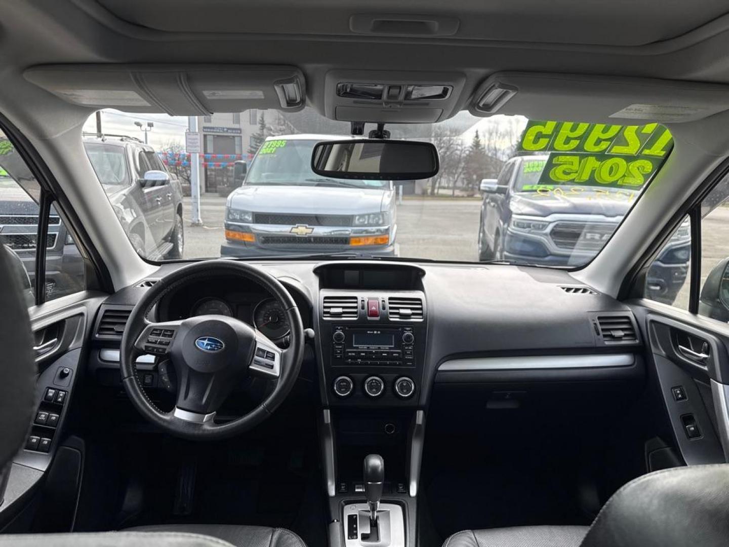 2015 BLACK SUBARU FORESTER 2.5I LIMITED (JF2SJAHC8FH) with an 2.5L engine, Continuously Variable transmission, located at 929 East 8th Ave, Anchorage, AK, 99501, (907) 274-2277, 61.214783, -149.866074 - Photo#3