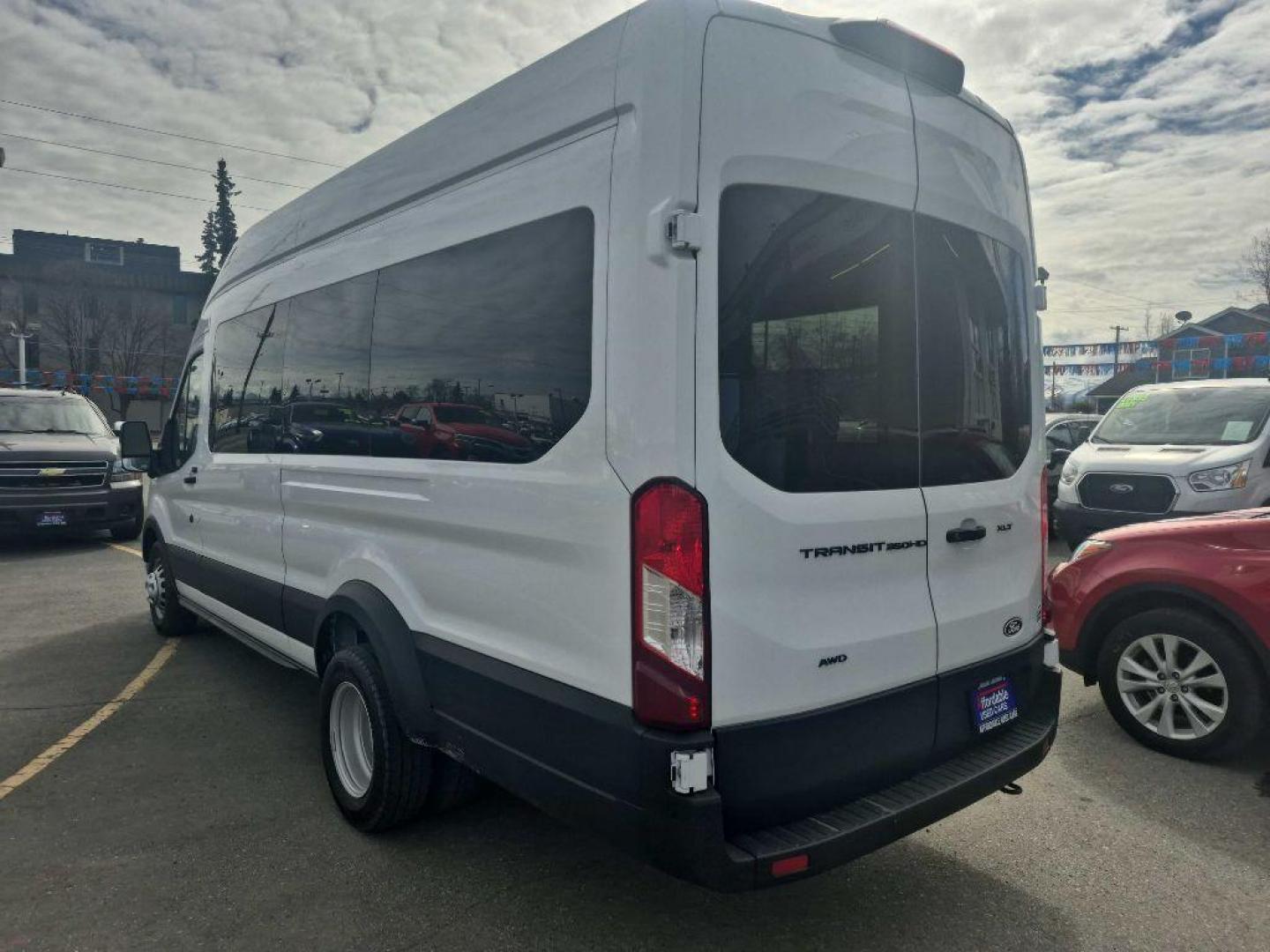 2026 WHITE FORD TRANSIT T-350 HD (1FBVU5XG1TK) with an 3.5L engine, Automatic transmission, located at 929 East 8th Ave, Anchorage, AK, 99501, (907) 274-2277, 61.214783, -149.866074 - Photo#2