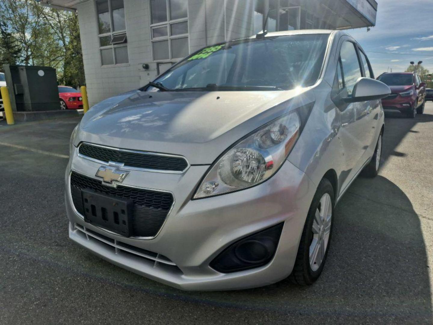 2014 SILVER CHEVROLET SPARK 1LT (KL8CD6S92EC) with an 1.2L engine, Continuously Variable transmission, located at 929 East 8th Ave, Anchorage, AK, 99501, (907) 274-2277, 61.214783, -149.866074 - Photo#0