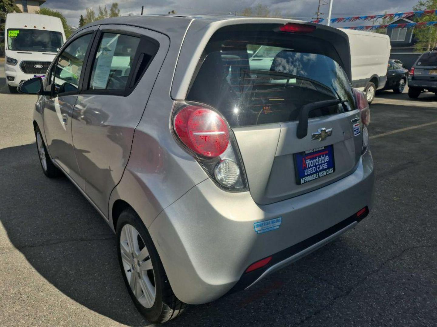 2014 SILVER CHEVROLET SPARK 1LT (KL8CD6S92EC) with an 1.2L engine, Continuously Variable transmission, located at 929 East 8th Ave, Anchorage, AK, 99501, (907) 274-2277, 61.214783, -149.866074 - Photo#2